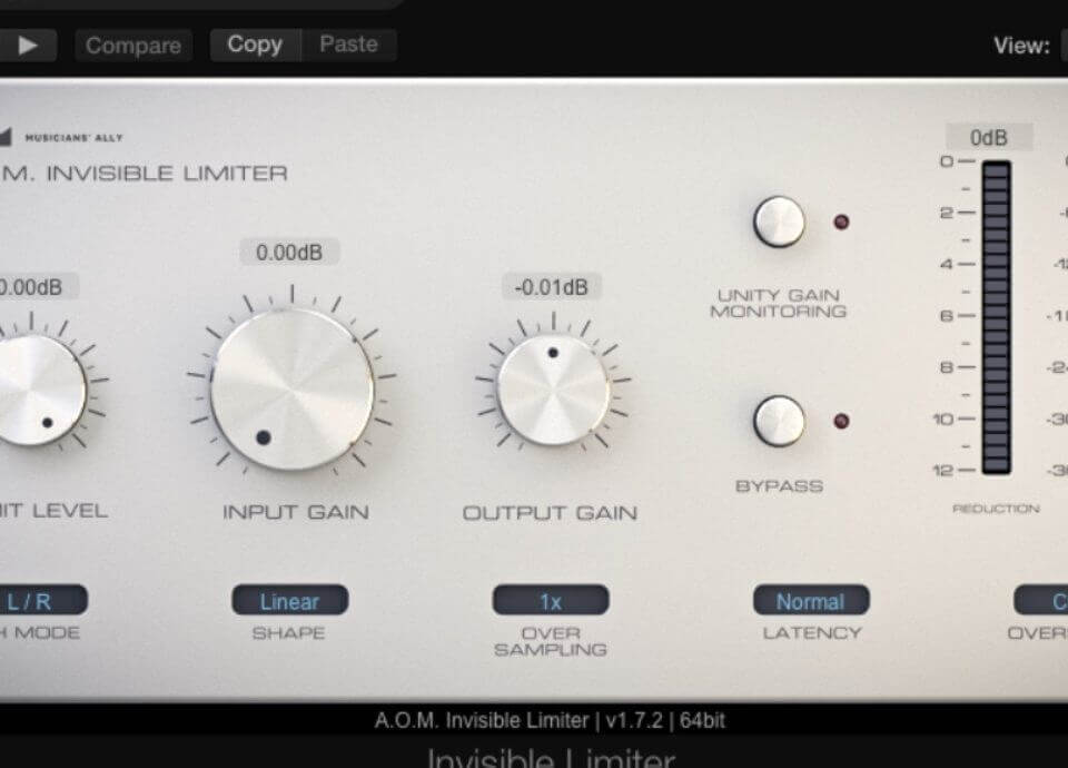 Mix mastering poradnik - limiter na sumie podczas miksowania