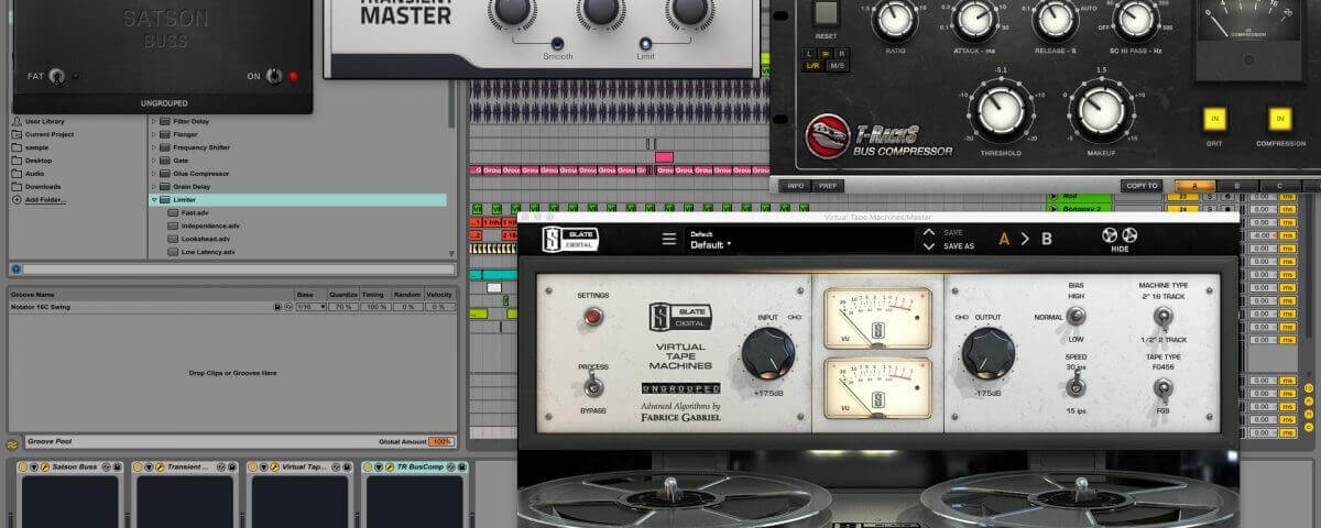 Mix i mastering poradnik - procesowanie sumy stereo